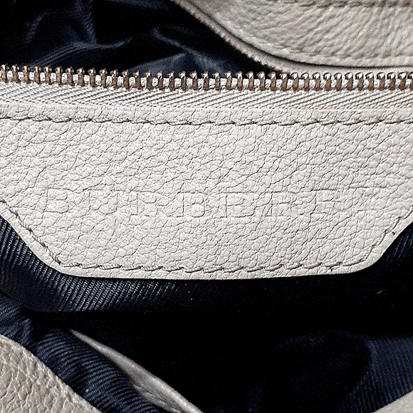 BURBERRY VINTAGE COA  SAFFIANO LEATHER  SATCHEL - Picture 12 of 12